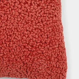 Ritu Kumar Red Textured Rectangle Cushion Cover image 3
