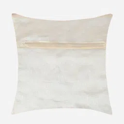 Molcha Cream-Coloured & Red Set of 4 Geometric Square Cushion Covers image 3
