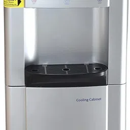 Water Dispenser with Refrigerator Hot and Cold taps (BWD3FMRGA-G, Grey Bottled Water Dispenser-16