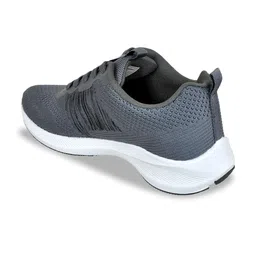 Allen Cooper Men Grey Mesh Running Non-Marking Shoes image 5