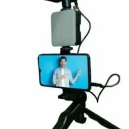 APSOLIGHT vlogging video maker kit with mic |tripod |led flash 01 Tripod-image-76