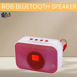 GUGGU M412 (PORTABLE BLUETOOTH DESKTOP SPEAKER) Dynamic Thunder Sound With Hi BassM389 5 W Bluetooth Speaker-image-101