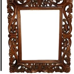 VAS collection home Wooden Frame Rectangular Wall Mirrors image 3