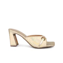 Inc 5 Embellished Textured Party Block Heels image 2