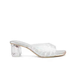 Inc 5 Printed Open Toe Block Heels image 2