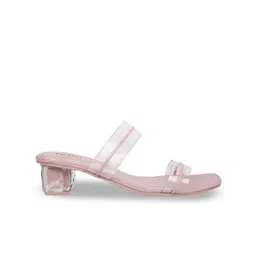 Metro Open Toe Block Heels image 5