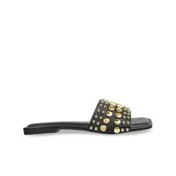 Mochi Embellished Open Toe Flats image 4