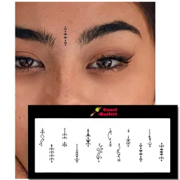 Comet Busters 12 Pcs Reusable Bindi - Black image 2