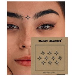 Comet Busters 10 Pcs Reusable Bindi - Black image 2