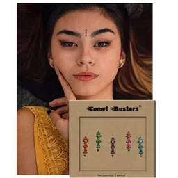 Comet Busters 5 Pcs Reusable Bindi - Multicolored image 2