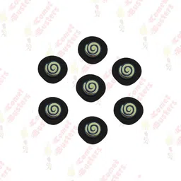 Comet Busters Pack Of 7 Twirl Pattern Bindis image 3