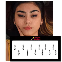 Comet Busters 12 Pcs Reusable Bindi - Black image 2