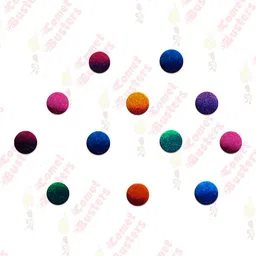 Comet Busters 12-Pcs Handmade Traditional Designer Bindi - Multicolored image 4