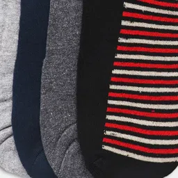 BAESD Pack Of 4 Patterned Ankle-Length Socks image 3