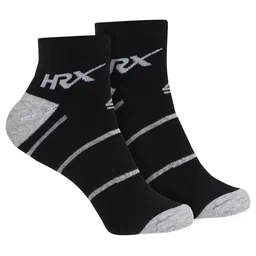 HRX by Hrithik Roshan Pack Of 4 Patterned Ankle Length Socks image 2