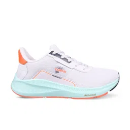 Campus Men White Mesh Running Shoes image 4