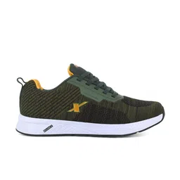 Sparx Men Green Mesh Running Non-Marking Shoes image 3