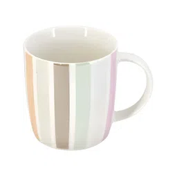 Kookee White and Green Printed Ceramic Mugs 325 ml image 5
