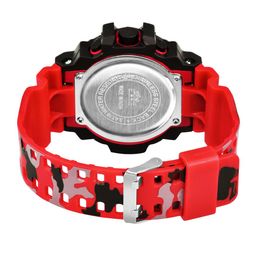 Shocknshop Men Black Dial & Black Textured Straps Digital Multi Function Watch image 3