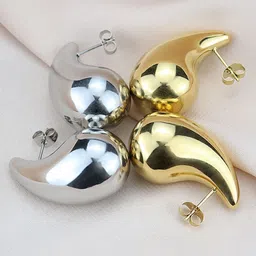 FIMBUL Set Of 2 Teardrop Shaped Lightweight Drop Earrings image 5