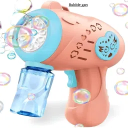 Automatic Colour Bubble Gun for Kids Toddlers + 4 AA Alkaline Cells, Water Gun-image-85
