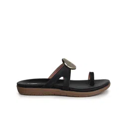 Shezone Embellished One Toe Flats image 5