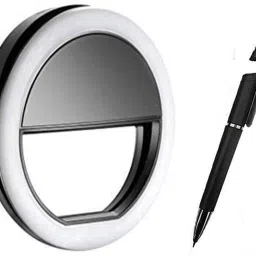 Mobile Flash Accessory Combo for Selfie LED Ring Light with Pen Stand for Live Streaming, Makeup, Tik Tok Videos, YouTube Video-13