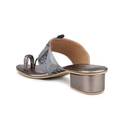 Inc 5 Embellished Open Toe Block Heels image 5