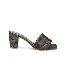 Inc 5 Printed Open Toe Party Block Heels image 4