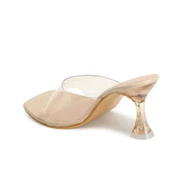 Retro Walk Open Toe Block Heels image 3