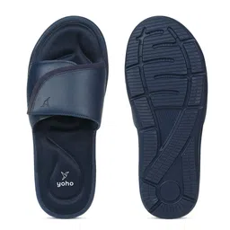 yoho Men Perforated Adjustable Strap Sliders image 2