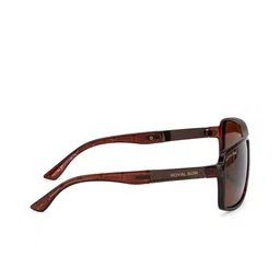 ROYAL SON Men Rectangle Sunglasses with Polarised and UV Protected Lens CHI00123-C2-R1 image 2