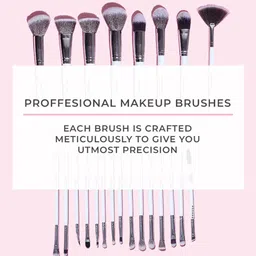 Praush Cruelty Free & Vegan P17 Dense Dome Eyeshadow Application Brush - White image 2