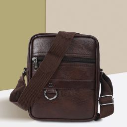 Brown Men Sling Bag sling bag-image-47