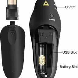 ULTRABYTES Professional Wireless USB Remote Control Laser Pointer PP-01 Presenter image 4