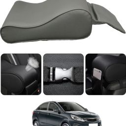 Universal Grey Arm Pain Releif Armrest/Handrest With Phone Holder For Car-331 Car Armrest Cover-image-79