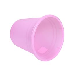 Kuber Industries Pink Set Of 3 Open Portable Dustbin 7 L Each image 3