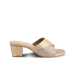 Tresmode Textured Open Toe Block Heels image 4
