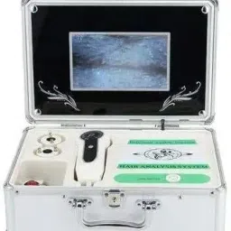 4beauty Therapy 7 inch Box-Type 50X 200X Skin Hair Scalp Detector Body Fat Analyzer-43