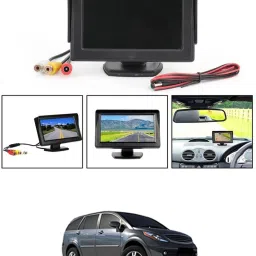 Universal Car Dashboard 4.3Inch TFT Display LCD Monitor Screen-22 Black LCD-image-82