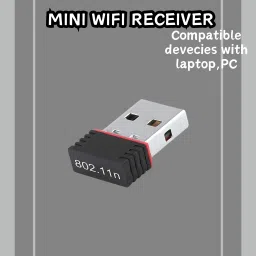 FRONY (Wi-Fi Receiver) with Multi-Device Connectivity For All Pc System and LaptopB212 USB Adapter-picture-4