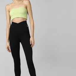 ONLY Women Onlrelev Hr Noos Knit-In High-Rise Skinny-Fit Tights-image-54