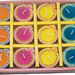 Traditional Handmade Terracotta Lamps for Spiritual and Festive Use Terracotta (Pack of 12) Table Diya-image-69