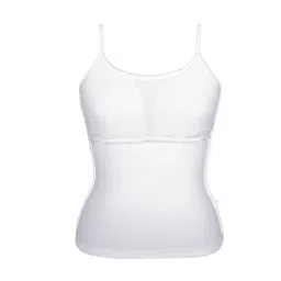 DChica Pack Of 2 High Coverage Cotton Padded Camisole image 4