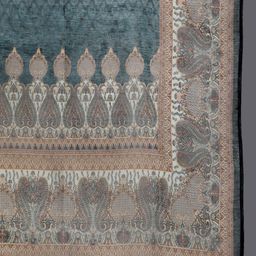 KALINI Ethnic Motifs Printed Regular Chanderi Silk Kurta With Trousers & Dupatta image 4