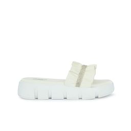knoos Embellished Open Toe Backstrap Flatform Heels image 3
