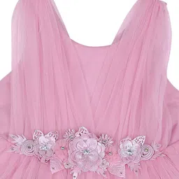 MeeMee Layered Net A-Line Dress image 4