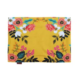 AEROHAVEN Set Of 6 Yellow & Pink Printed Table Placemats image 2