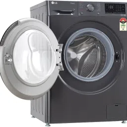 lg 7 kg with Steam AI Direct Drive Technology Fully Automatic Front Load with In-built Heater Black image 3