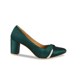 Try Me Embellished Block Heel Pumps image 4